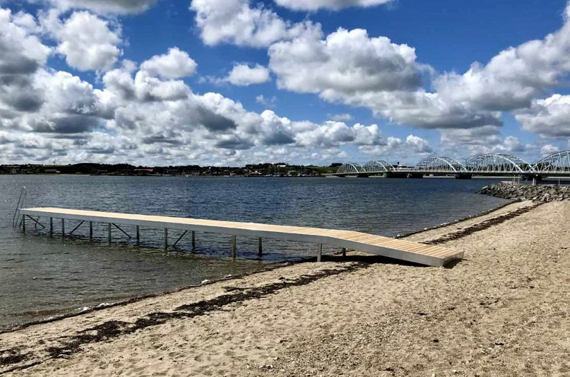 Badevandet i Morsø Kommune er igen sikkert for svømmere efter uheldig episode