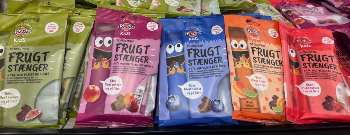 Meny Hobro tilbyder store besparelser på Castus frugtstænger - bestil nu!