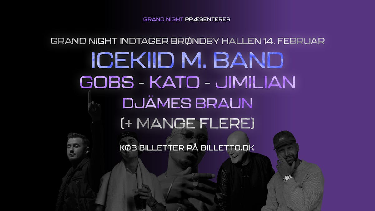 Danmarks største lyskrydskoncert i Brøndby Hallen