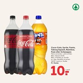 Spar Skallerup A/S tilbyder Coca-Cola til 10 kr. i uge 41