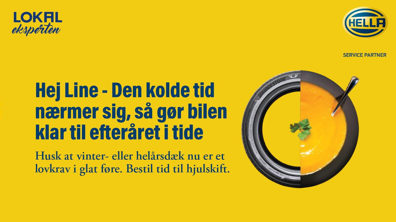 Vesterkjær Auto anbefaler dækskifte til vinterdæk for sikker kørsel