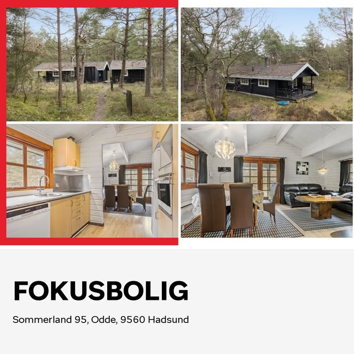 Home Hobro præsenterer fritidsbolig til salg nær skov og fjord
