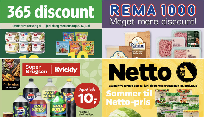Store besparelser: Spier Signature vin til 35 kr. og Rema 1000 hakket kød til 29 kr.
