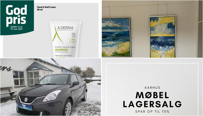 Nyt fra TT CARS ApS, Yrsa Dunvad, Lagersalg.com og 1 anden