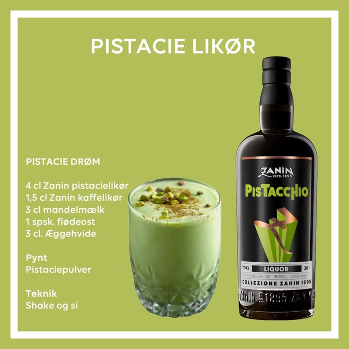 Lahvino Wine & Spirits præsenterer mælkefri pistacielikør med autentisk italiensk smag