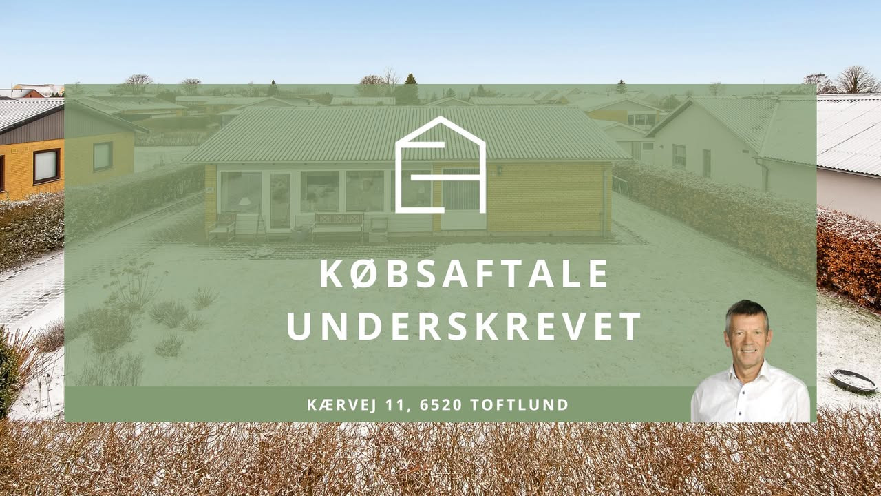 Succesfuld bolighandel hos EJENHOLM BOLIG & ERHVERV: Kærvej 11 solgt hurtigt