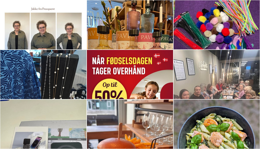 Nyt fra ELINS BUTIK, REMA 1000 Nykøbing Mors, Skive Kloak & Miljøservice  og 9 andre