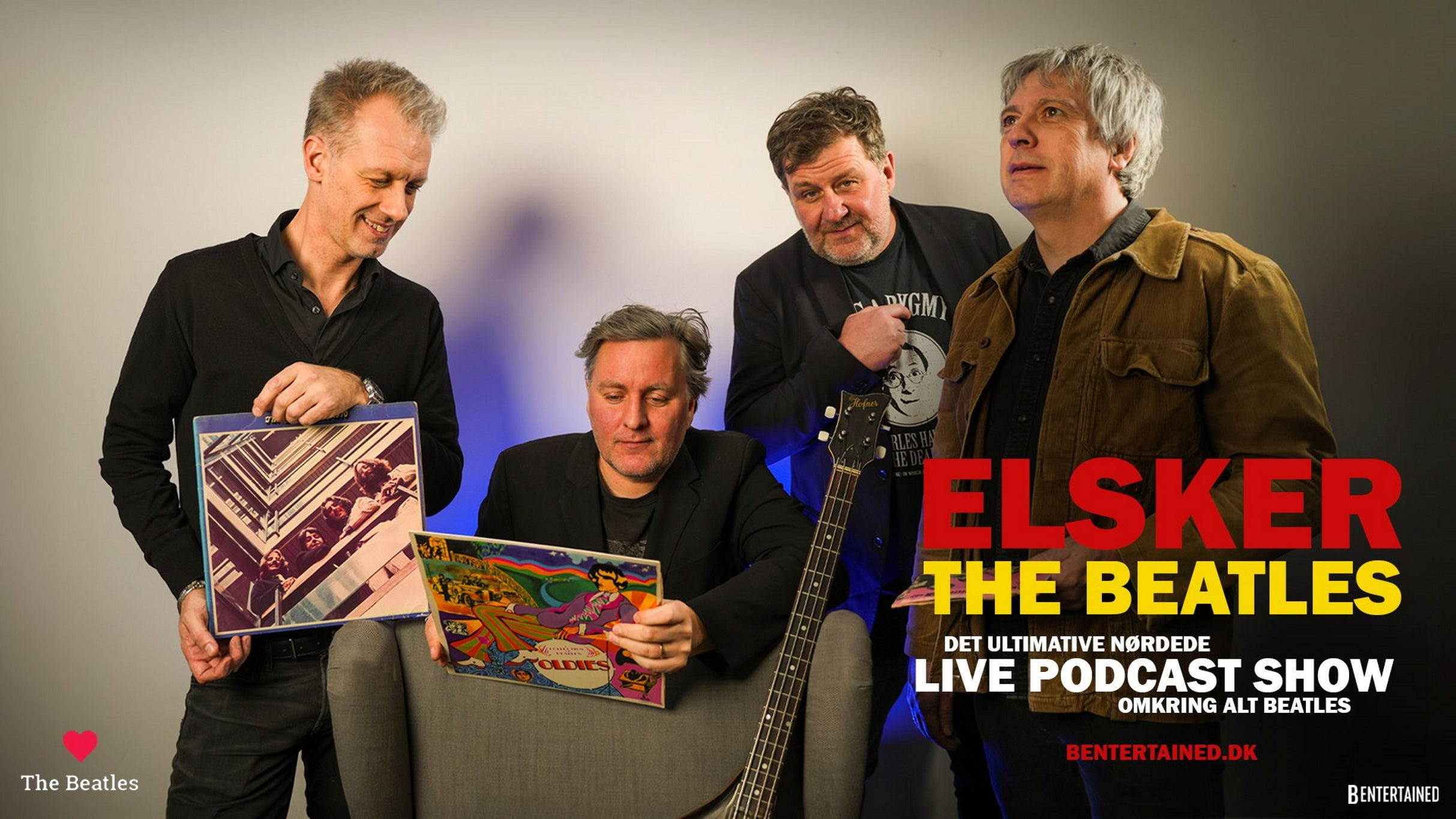 Oplev "Elsker The Beatles" live på Teater Katapult