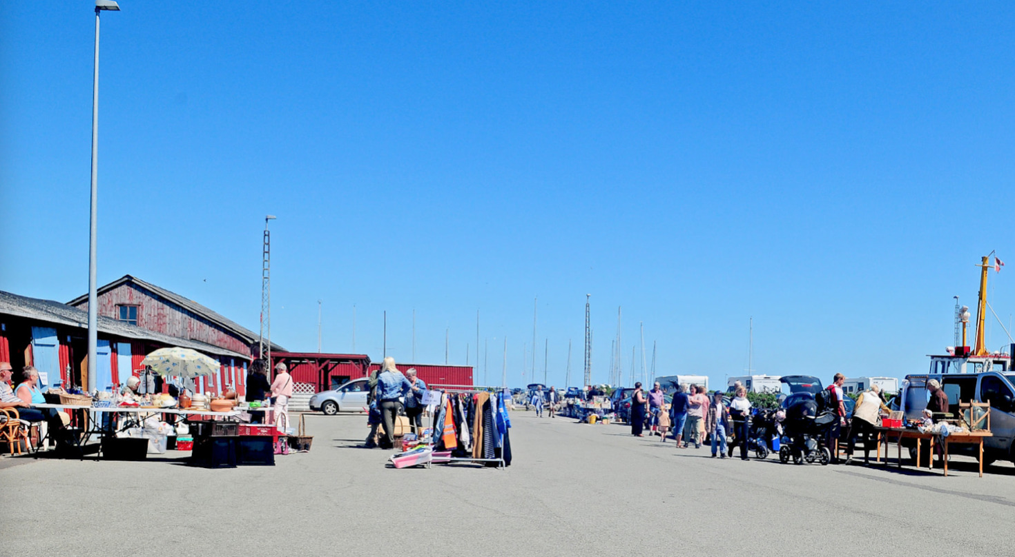 Hyggelige markeder i maritime omgivelser