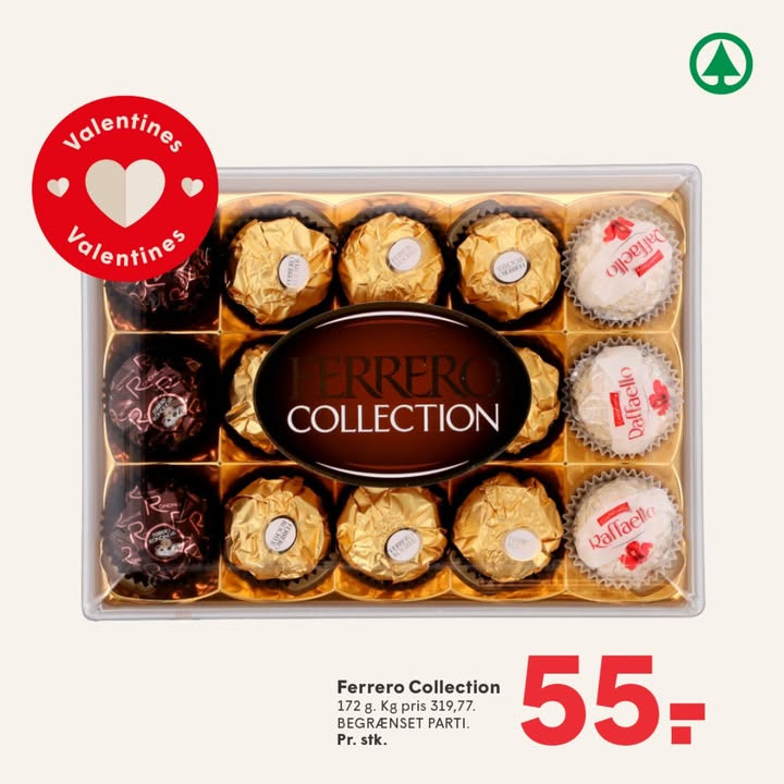 SPAR SKALLERUP A/S opfordrer til at sprede kærlighed på Valentinsdag