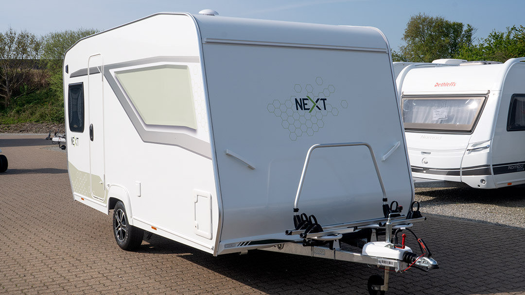 Møllegårdens Camping introducerer NEXT: Fremtidens campingvogn fra FENDT
