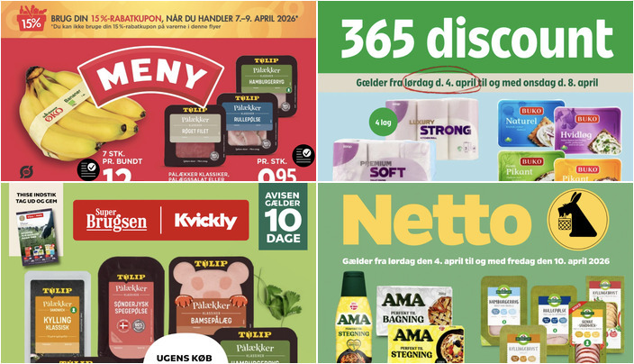 Få Buko flødeost til kun 10 kr. og Grøn Balance økologiske bananer for 12 kr. - Se de lokale tilbud