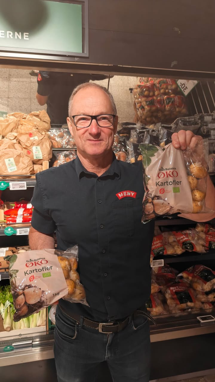 Meny Klarup tilbyder danske økologiske kartofler til 12 kr. pr. pose
