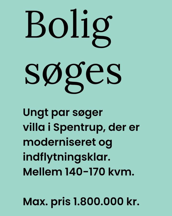 Danbolig Randers søger boliger til salg i Spentrup