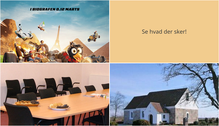 Filmvisning i Løgstør Bio og forårssange i Kornum Kirke - Se hvad der sker i Løgstør den kommende uge