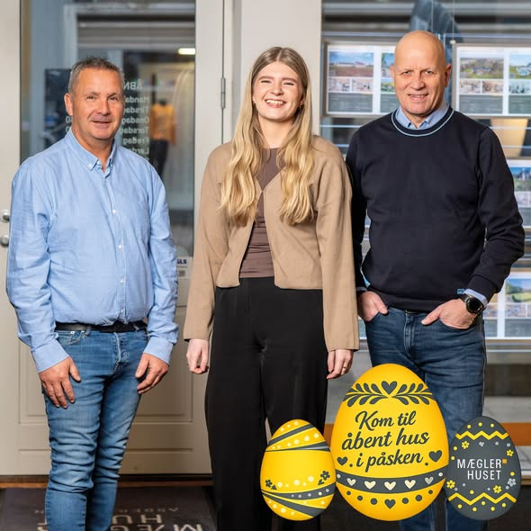 Mæglerhuset Asger Larsen inviterer til åbent hus i påsken