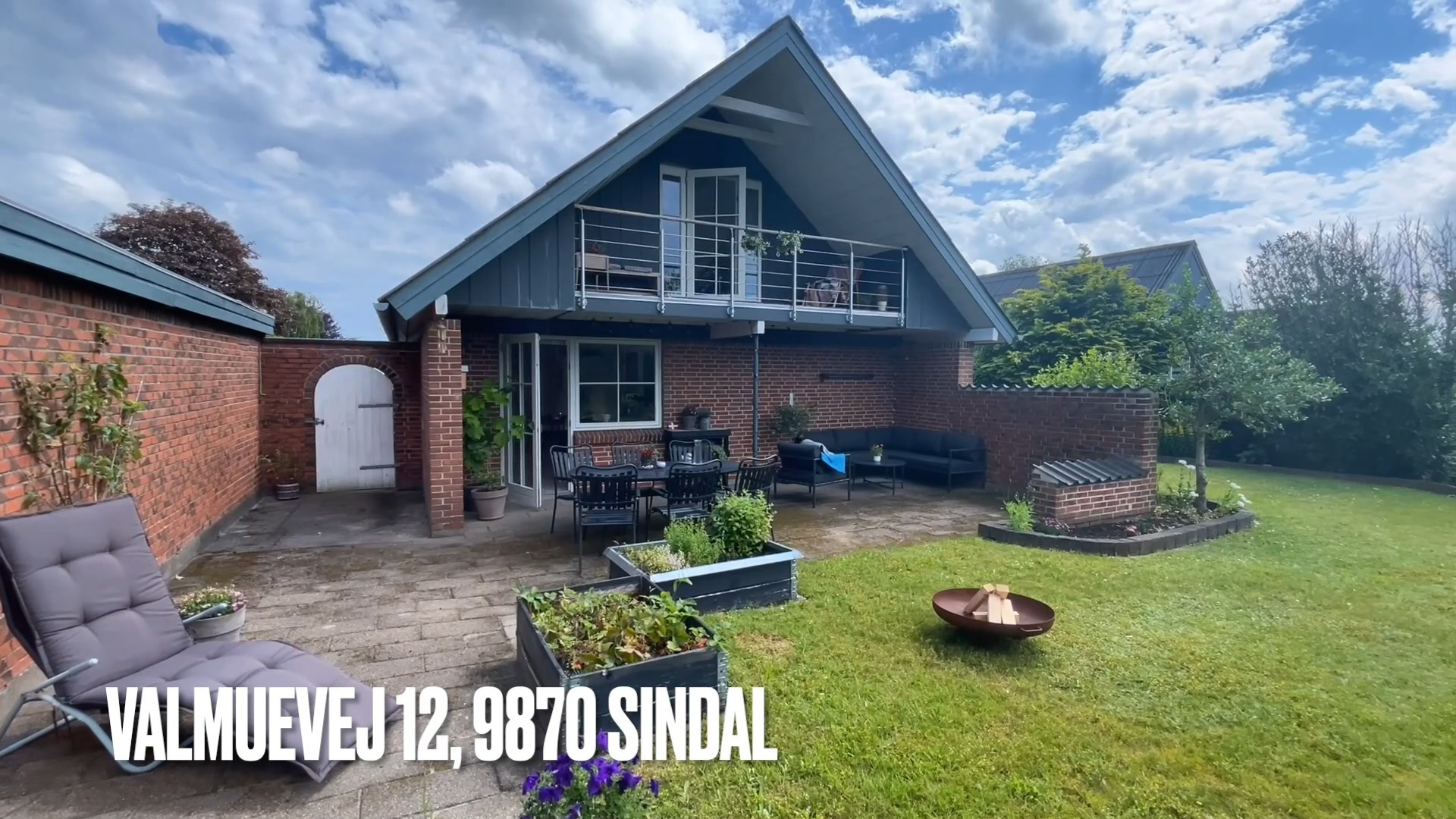 Velholdt villa på Valmuevej i Sindal fra Ejendomsmæglerfirmaet Thomas Risager A/S