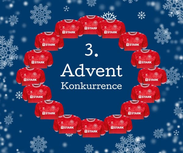 Stark Hobro lancerer adventskonkurrence med chance for at vinde landsholdstrøje