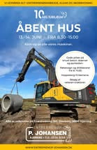 Entreprenør P. Johansen ApS fejrer 10 år med nyt jubilæumsmagasin