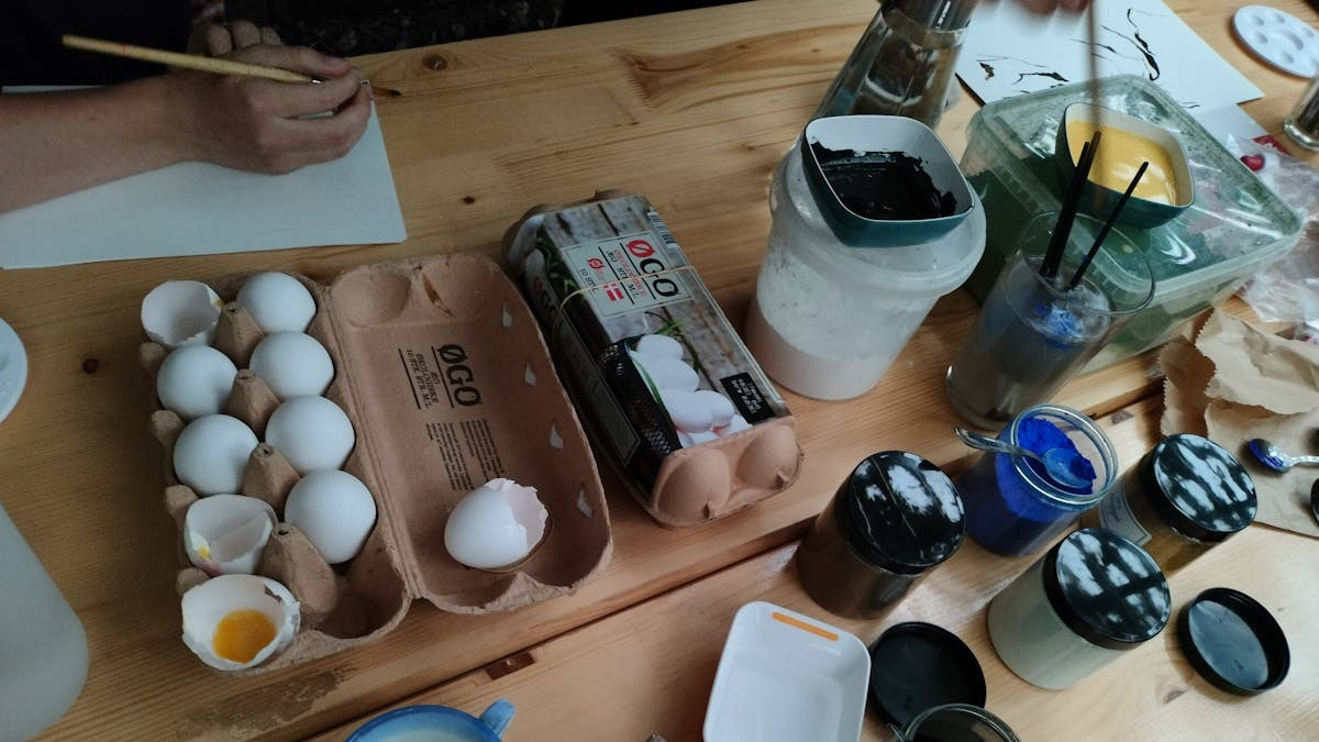 Masterclass i ægtempera: En rejse tilbage til maleriets rødder