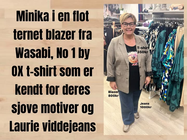 Julia Nørresundby viser Minika i fredagens outfit
