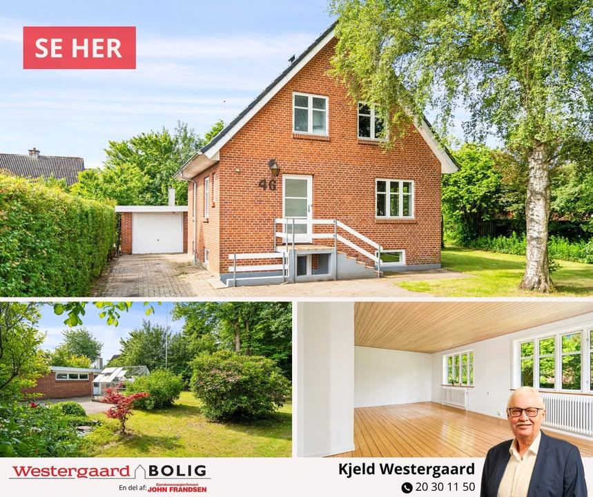 WESTERGAARD BOLIG præsenterer indflytningsklar villa i Jerslev