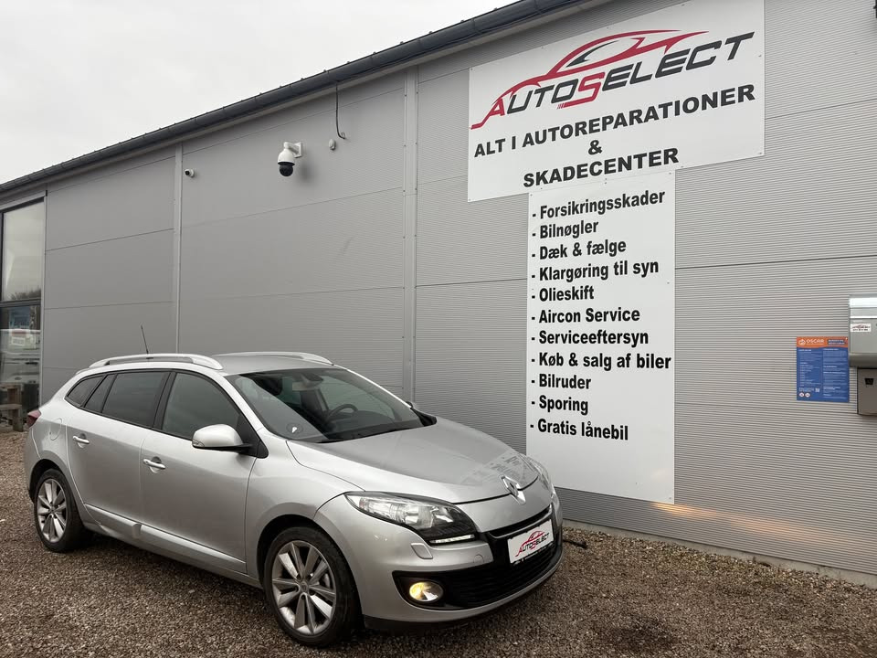 AutoSelect - Slagelse Synshal tilbyder velkørende Renault Megane 2013 til salg