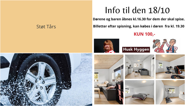 Nyt fra Tårs Autoteknik, Estate Boligmægleren Tårs og Tårs Forsamlingshus 