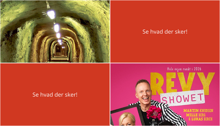 Udforskning og underholdning i Rødvig Stevns - Den kommende uges arrangementer
