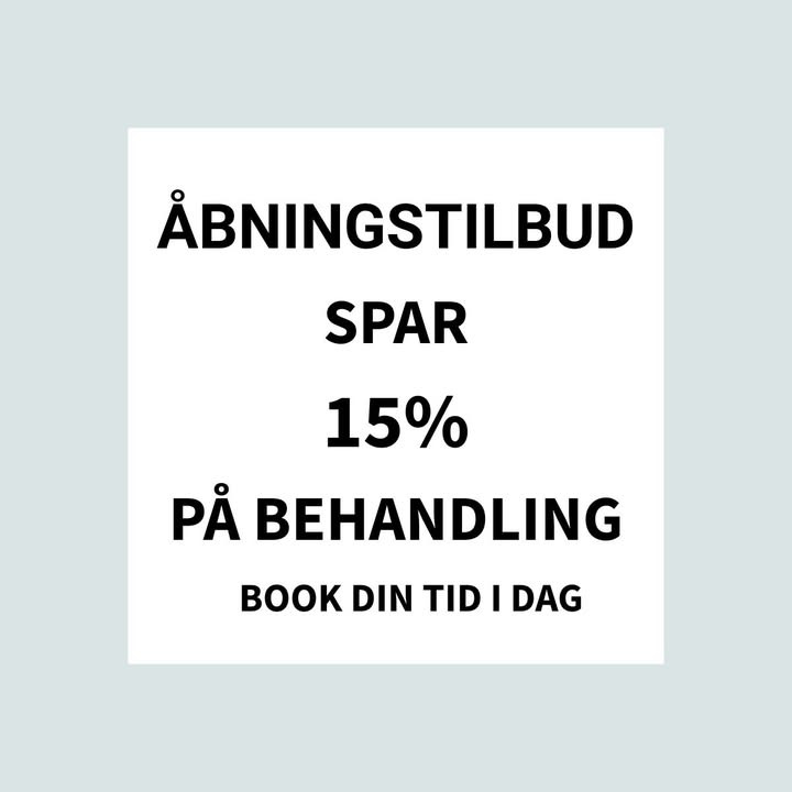 Spar 15% på alle behandlinger hos Ro & velvære inden udløbsdatoen
