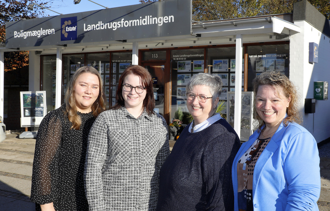 Pia har overtaget tøjlerne i lokal ejendomsmæglerbutik: "Vi gør vores bedste for at give alle en tryg bolighandel"