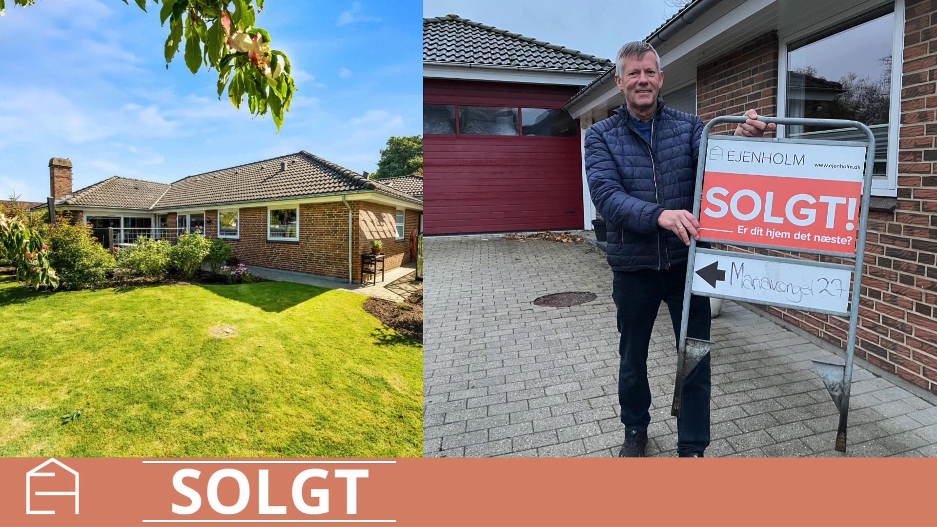 Ejenholm Bolig & Erhverv sælger Mariavænget 27 i Toftlund
