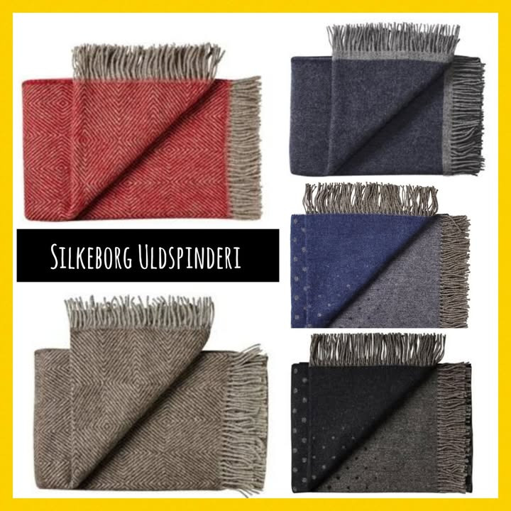 Udsalg hos Fjerrenseriet: Spar 30% på uldplaider fra Silkeborg Uldspinderi