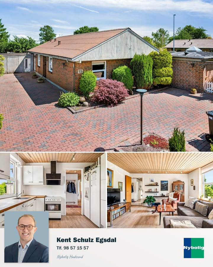 Nybolig Hadsund præsenterer charmerende villa med skøn udestue