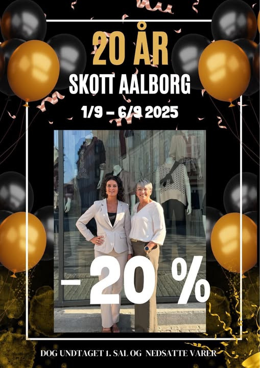 Sidste chance for 20% rabat i stuen hos Skott Aalborg i morgen