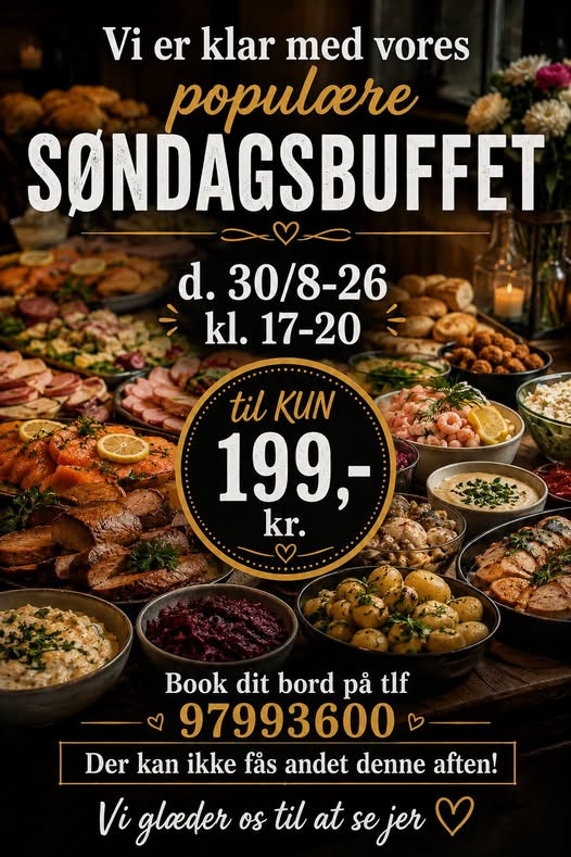 Henriette Salomon Nielsen er klar med buffet søndag