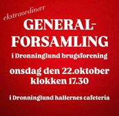 SuperBrugsen Dronninglund indkalder til ekstraordinær generalforsamling for fremtiden