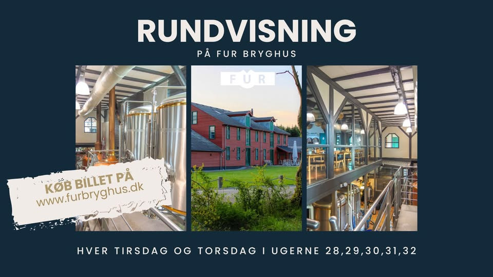 Rundvisning på Fur Bryghus byder på unik øloplevelse