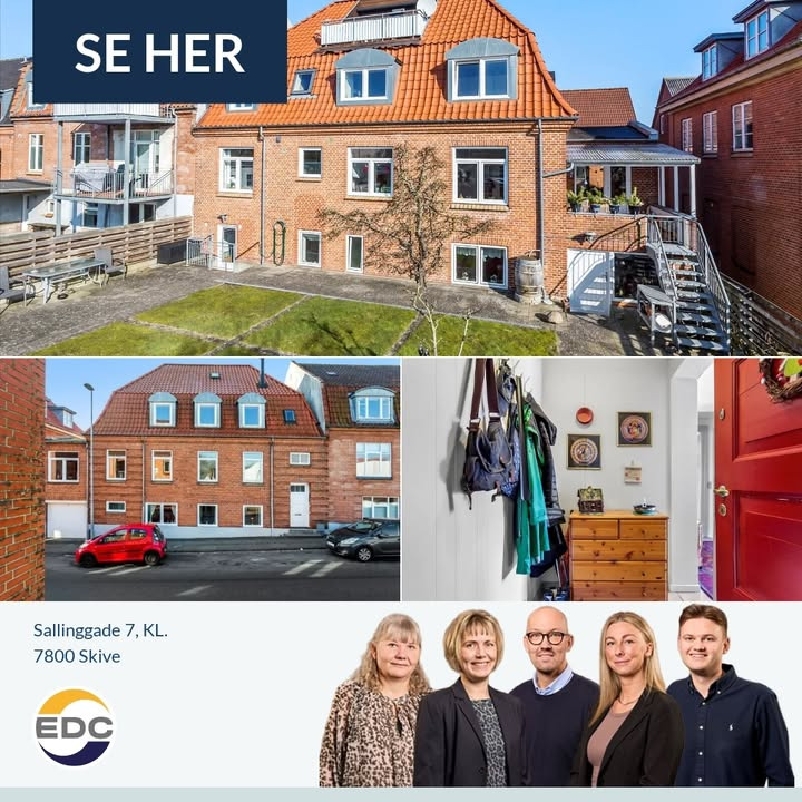 EDC Skive I/S fremviser centralt beliggende bolig alle ugens dage