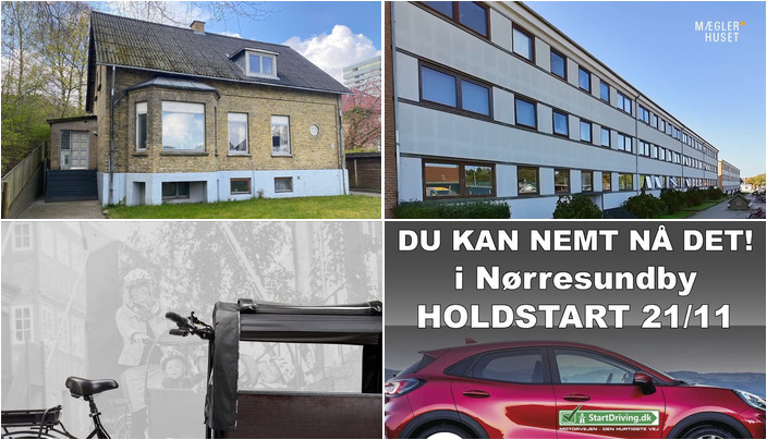 Nyt fra Polar Cykler, Mæglerhuset Aalborg, Ejendomsmæglerne Hansen & Thoft og 1 anden