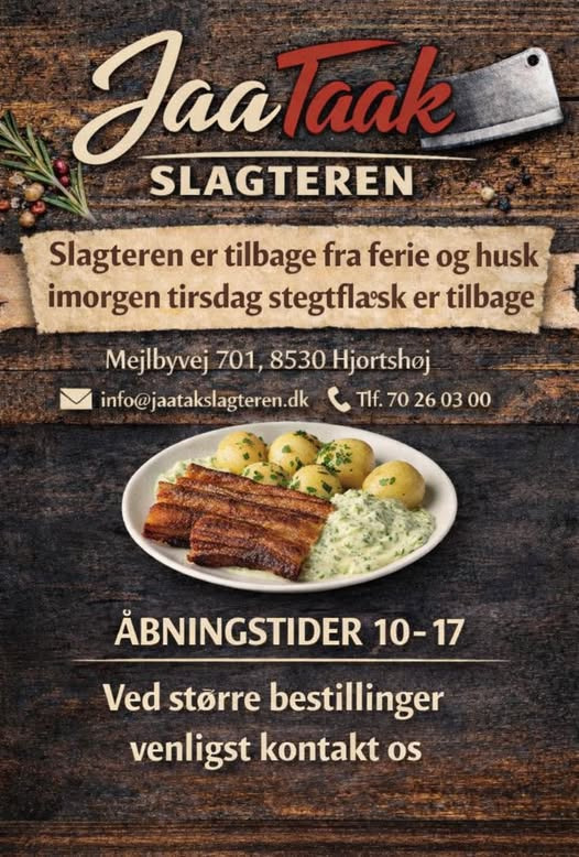 Jaataak Slagteren er tilbage fra ferie med stegt flæsk på menuen