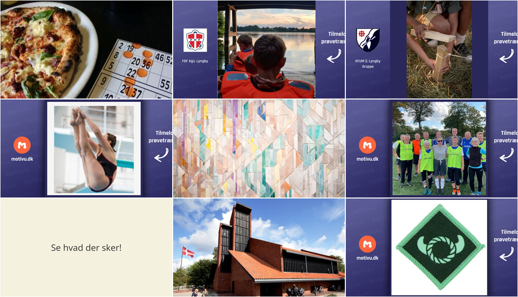 Ugeplan i Kongens Lyngby: Fra Banko til Spejderliv