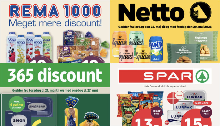 Coop smør til 6 kr. og Pågen brød til 10 kr. - Se de gode tilbud i Kastrup