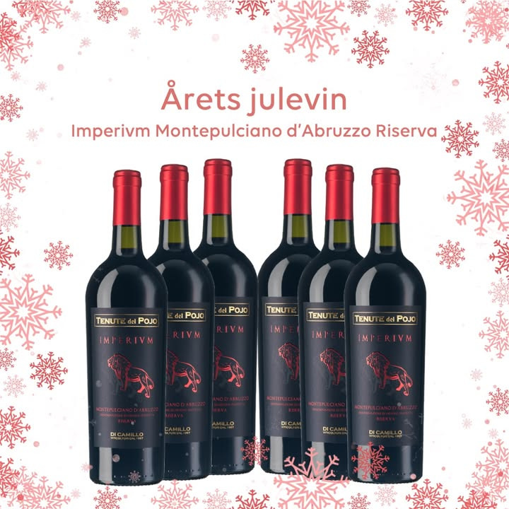 Lahvino Wine & Spirits præsenterer årets julevin Imperivium Montepulciano Riserva