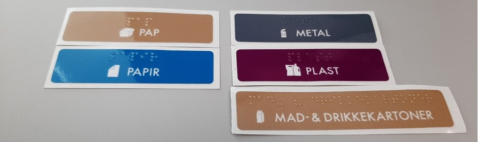 Hedensted Kommune lancerer nyt affaldssorteringssystem for blinde og svagtseende