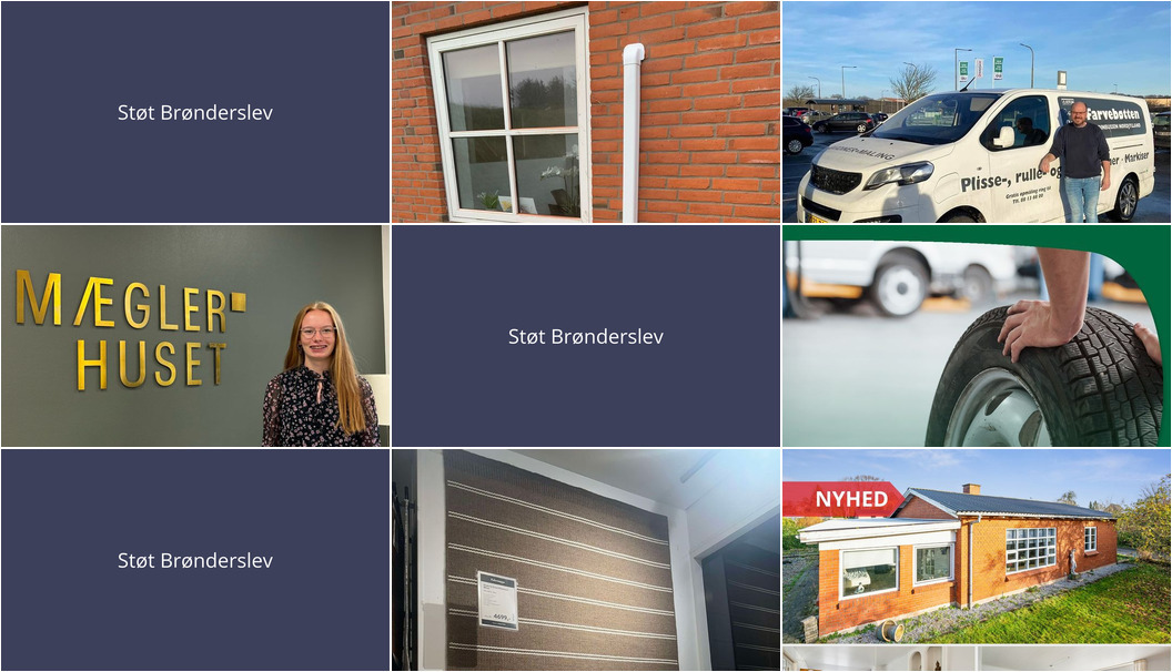 Nyt fra Stenum Auto v/ Mads Tilsig, Farvebøtten Brønderslev, Toldbod El- & Klimateknik ApS og 3 andre