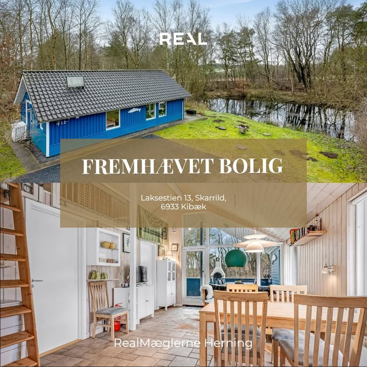RealMæglerne Herning præsenterer bolig på Laksestien 13 til 895.000 kr.
