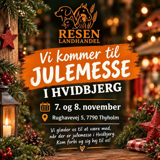 Resen Landhandel kommer til julemesse i Hvidbjerg