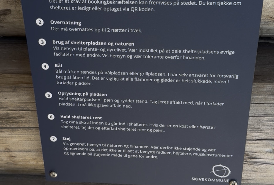 Skive Kommune lancerer nyt bookingsystem for shelters reservationer