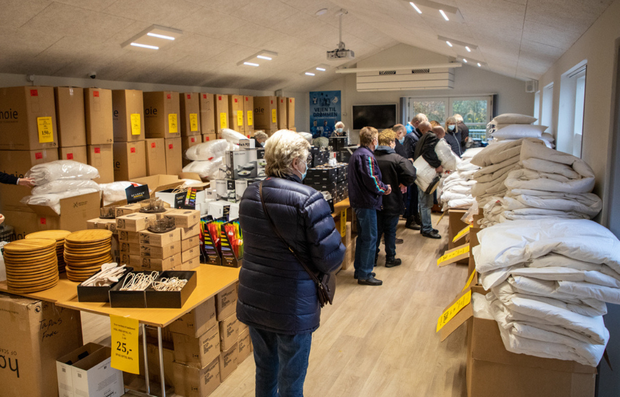 Stort outlet marked i Hornbæk